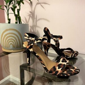 Leopard Print Women's Heels